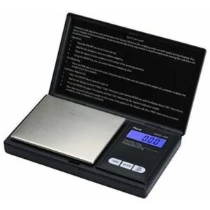 Balanza digital portátil cuadrada AWS BL-1 kg BLK - 1000 g x 0.1 g