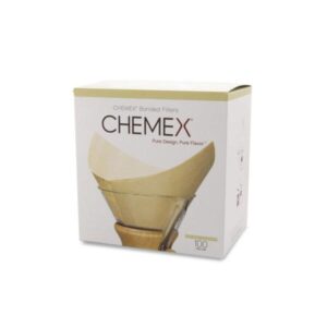 Filtros Chemex para 6 y 8 tazas. Caja x 100 unidades