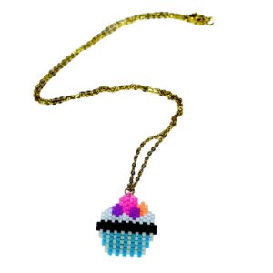 Collar "Cute Cupcake"