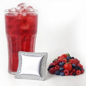 Base para soda de frutos rojos