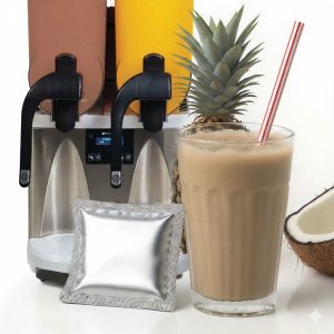 Coctel piña colada para máquina granizadora